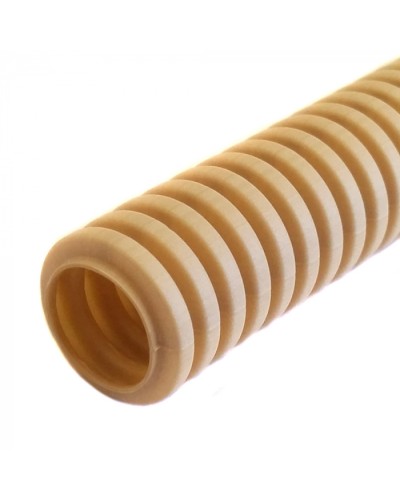 Труба гофрированная ПВХ легкая 350 Н сосна с/з д20 (50 м/уп) Промрукав (PR01.0047) в Хасавюрте Труба гофрированная Pintop.ru
