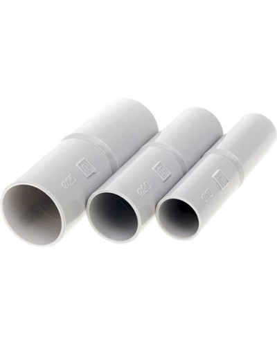 Патрубок-муфта д16 (100 шт/уп) Промрукав PR.01716 в Хасавюрте Повороты, муфты, тройники Pintop.ru