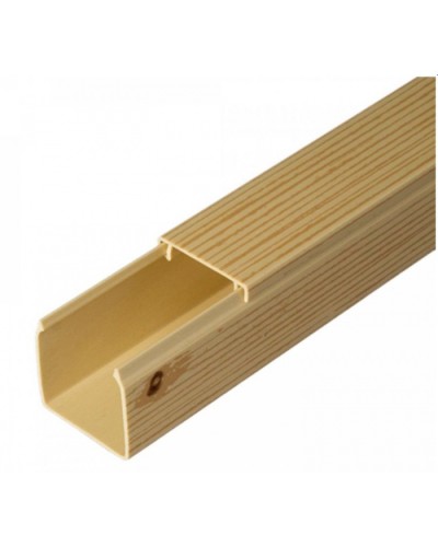 Кабель-канал сосна 2-й замок 25х25 (48м/уп) Промрукав (PR.025438) в Хасавюрте Кабель-канал Pintop.ru