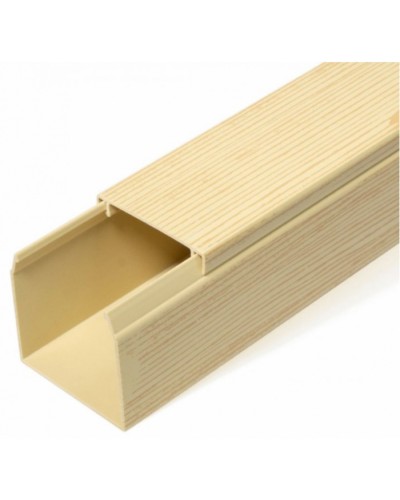 Кабель-канал сосна 2-й замок 40х40 (60м/уп) Промрукав (PR.025448) в Хасавюрте Кабель-канал Pintop.ru