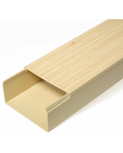 Кабель-канал сосна 2-й замок 80х40 (30м/уп) Промрукав (PR.025451) в Хасавюрте Кабель-канал Pintop.ru