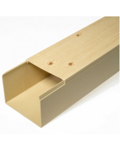 Кабель-канал сосна 2-й замок 80х60 (18м/уп) Промрукав (PR.025452) в Хасавюрте Кабель-канал Pintop.ru