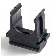 Крепёж-клипса для труб Полистирол черная д16 (100шт/2000шт уп/кор) Промрукав (PR.02716ч)