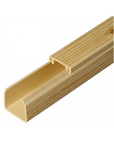 Кабель-канал сосна 2-й замок в п/э 16х16 (84 м/уп) Промрукав (PR03.0180) в Хасавюрте Кабель-канал Pintop.ru