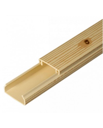 Кабель-канал сосна 2-й замок в п/э 20х10 (96 м/уп) Промрукав (PR03.0181) в Хасавюрте Кабель-канал Pintop.ru