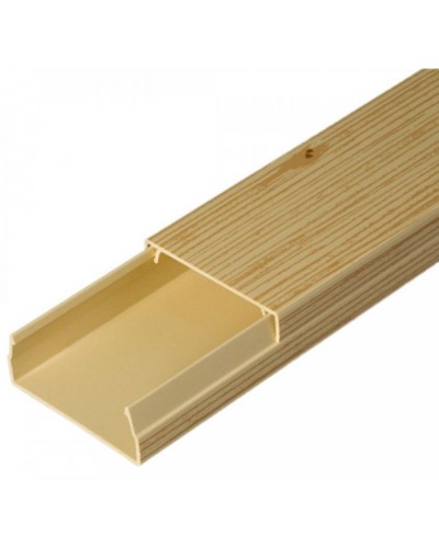 Кабель-канал сосна 2-й замок в п/э 40х16 (30 м/уп) Промрукав (PR03.0184) в Хасавюрте Кабель-канал Pintop.ru