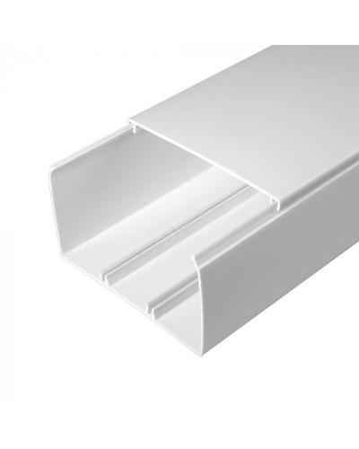 Кабель-канал белый 2-й замок в п/э 100х60 (16м/уп) Промрукав PR.0610061 в Хасавюрте Кабель-канал Pintop.ru