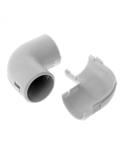 Соединитель угловой разборный д16 (100 шт/уп) Промрукав PR.07516 в Хасавюрте Повороты, муфты, тройники Pintop.ru