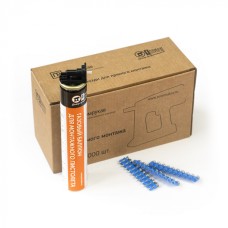 Комплект газовый баллон 165 мм и гвозди 3х32 мм (усиленные) (1000 шт/уп) Промрукав (PR08.22655)