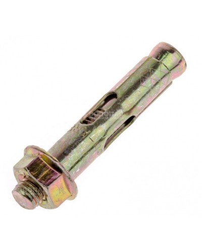 Анкерный болт с гайкой оцинкованный М10/12х60 (50 шт/уп) Промрукав (PR08.2353) в Хасавюрте Крепеж Pintop.ru