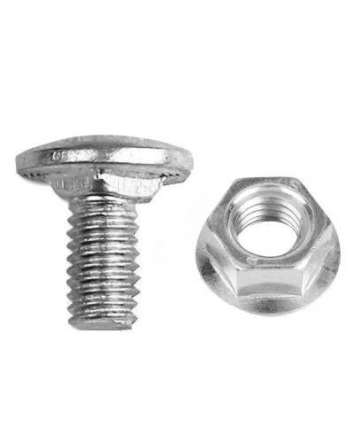 Комплект соединительный 6х10 (Винт DIN 603 + гайка М6Сб DIN 6923) Промрукав (PR08.2408) в Хасавюрте Крепеж Pintop.ru