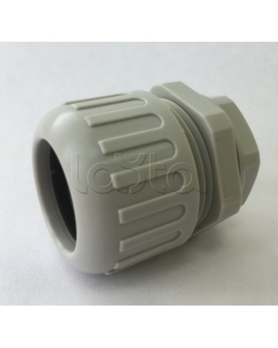 Муфта вводная усиленная (IP68) для гофрированных труб серая ВМУ-ГТ-16 (М20) Промрукав (PR08.3272) в Хасавюрте Повороты, муфты, тройники Pintop.ru