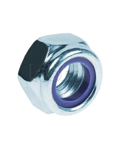 Гайка М12 с контрящим кольцом (DIN 985) (15 шт/уп) Промрукав (PR08.3669) в Хасавюрте Крепеж Pintop.ru