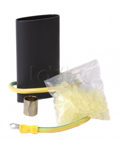 Муфта заземления термоусаживаемая д 25-33 Промрукав (PR08.3872) в Хасавюрте Повороты, муфты, тройники Pintop.ru