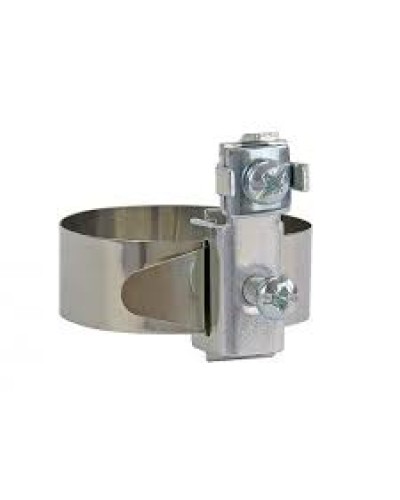 Хомут заземления д 17,5-48 мм (оцинкованный) Промрукав (PR08.3877) в Хасавюрте Стяжки-хомуты Pintop.ru