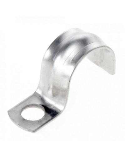 Скоба металлическая однолапковая СМО 25-26 отв. d 6,5 мм (100 шт/уп) Промрукав (PR08.4860) в Хасавюрте Держатели, клипсы, скобы Pintop.ru