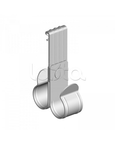 Зажим балочный вертикальный 1-5 мм под трубу 20 мм двойной Промрукав (PR08.5870) в Хасавюрте Аксессуары для лотков Pintop.ru