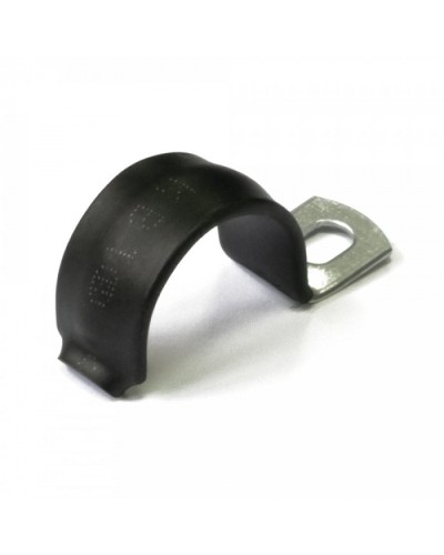 Скоба металлическая однолапковая с полимерным покрытием СМО-П d19-20 мм (100 шт/уп) Промрукав (PR08.6008) в Хасавюрте Держатели, клипсы, скобы Pintop.ru