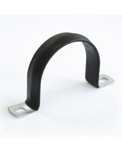 Скоба металлическая двухлапковая с полимерным покрытием СМД-П d48-50 мм (50 шт/уп) Промрукав (PR08.6021) в Хасавюрте Держатели, клипсы, скобы Pintop.ru