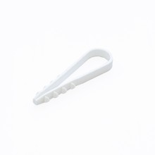 Дюбель-хомут для круглого кабеля d11-18 мм белый (10шт) Промрукав (PR08.6945)