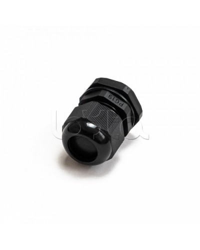 Кабельный ввод (сальник) PG 19 (IP68) d отверстия 12-16 мм черный (15 шт/уп) Промрукав PR08.7072 в Хасавюрте Аксессуары для лотков Pintop.ru