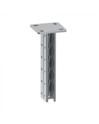 Стойка STRUT двойная HDZ ССД-41х41х2500 (2,5мм) Промрукав (PR08.8505) в Хасавюрте Аксессуары для лотков Pintop.ru