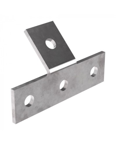 Пластина Т-образная 45 градусов 4 отверстия HDZ Промрукав (PR08.8800) в Хасавюрте Аксессуары для лотков Pintop.ru