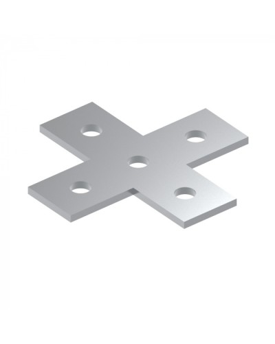 Пластина Х-образная 5 отверстий HDZ Промрукав (PR08.8809) в Хасавюрте Аксессуары для лотков Pintop.ru