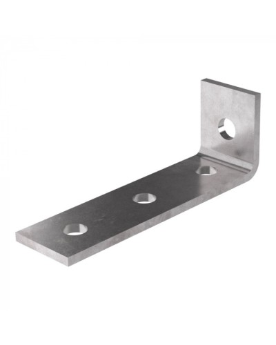 Пластина угловая 90 градусов 4 отверстия 1/3 HDZ Промрукав (PR08.8835) в Хасавюрте Аксессуары для лотков Pintop.ru