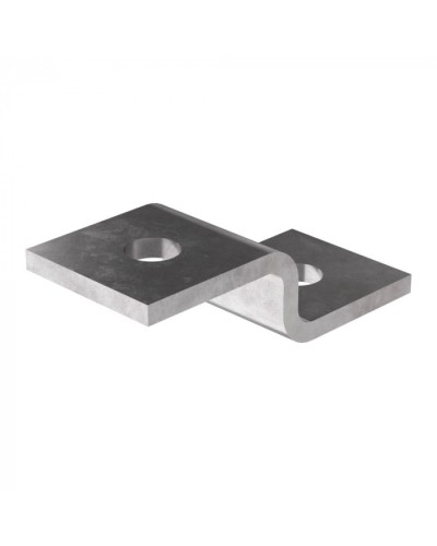 Пластина Z-образная 2 отверстия HDZ Промрукав (PR08.8839) в Хасавюрте Аксессуары для лотков Pintop.ru