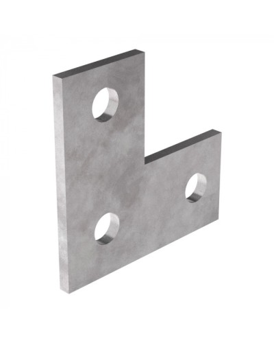 Пластина L-образная 3 отверстия HDZ Промрукав (PR08.8840) в Хасавюрте Аксессуары для лотков Pintop.ru