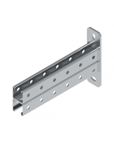 Консоль STRUT двойная HDZ КССД-41х41х550 (2,5мм) Промрукав (PR08.9060) в Хасавюрте Аксессуары для лотков Pintop.ru