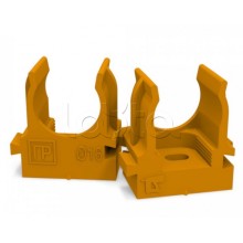 Крепеж-клипса для труб для монтажного пистолета оранжевая д16 (100шт/1100шт уп/кор) Промрукав (PR13.0151)