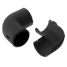 Соединитель угловой разборный черный д25 (30шт/480шт уп/кор) Промрукав (PR13.0193)