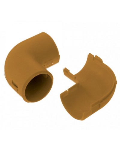 Соединитель угловой разборный бук д25 (5шт/300шт уп/кор) Промрукав (PR13.0249) в Хасавюрте Повороты, муфты, тройники Pintop.ru