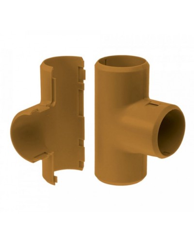 Тройник разборный бук д32 (1шт/200шт уп/кор) Промрукав (PR13.0258) в Хасавюрте Повороты, муфты, тройники Pintop.ru