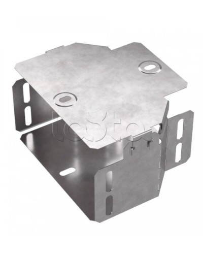 Переходник симметричный с крышкой Стандарт 150х100х80 Промрукав (PR16.0469) в Хасавюрте Аксессуары для лотков Pintop.ru