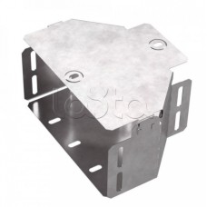 Переходник симметричный с крышкой Стандарт 200х100х100 Промрукав (PR16.0475)