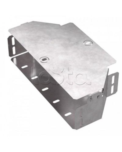 Переходник симметричный с крышкой Стандарт 300х200х80 Промрукав (PR16.0482) в Хасавюрте Аксессуары для лотков Pintop.ru