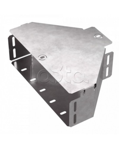 Переходник симметричный с крышкой Стандарт 300х100х100 Промрукав (PR16.0483) в Хасавюрте Аксессуары для лотков Pintop.ru