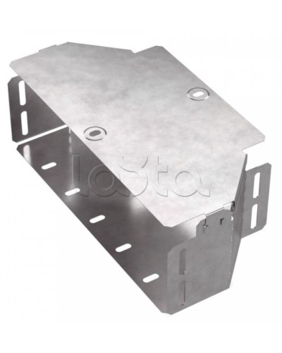 Переходник симметричный с крышкой Стандарт 300х200х100 Промрукав (PR16.0485) в Хасавюрте Аксессуары для лотков Pintop.ru