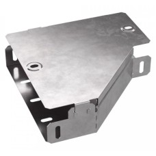 Переходник левый с крышкой Стандарт 200х100х50 Промрукав (PR16.0489)