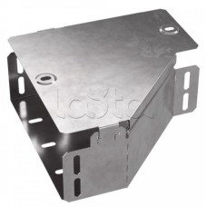 Переходник левый с крышкой Стандарт 200х100х80 Промрукав (PR16.0491)