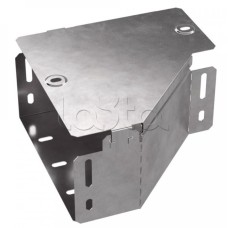 Переходник левый с крышкой Стандарт 200х100х100 Промрукав (PR16.0493)