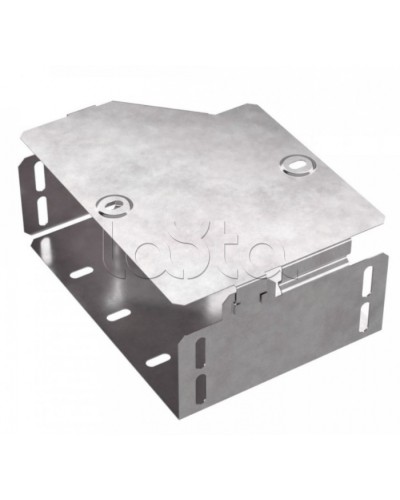 Переходник правый с крышкой Стандарт 200х150х80 Промрукав (PR16.0510) в Хасавюрте Аксессуары для лотков Pintop.ru