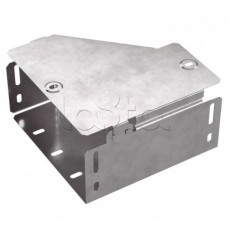 Переходник правый с крышкой Стандарт 200х100х100 Промрукав (PR16.0511)