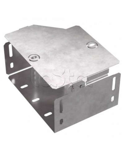 Переходник правый с крышкой Стандарт 200х150х100 Промрукав (PR16.0512) в Хасавюрте Аксессуары для лотков Pintop.ru