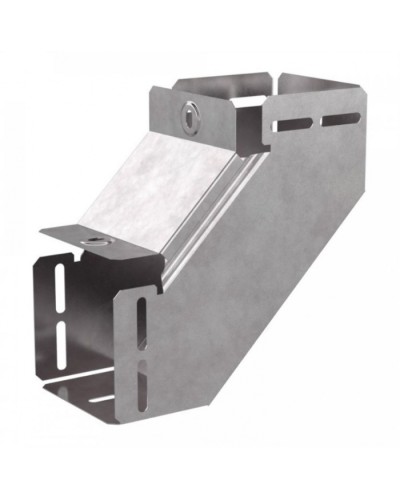 Угол вертикальный внутренний 90 градусов с крышкой Стандарт 100х100 Промрукав (PR16.0526) в Хасавюрте Аксессуары для кабель-канала Pintop.ru