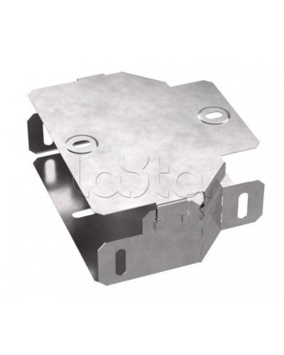 Переходник симметричный с крышкой Стандарт 100х50х50 Промрукав (PR16.0565) в Хасавюрте Аксессуары для лотков Pintop.ru