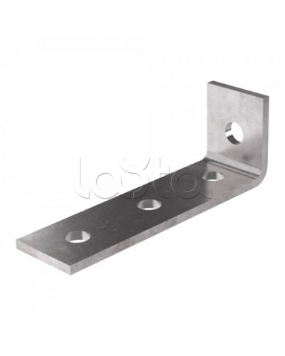 Пластина 90 градусов 4 отверстия 1/3 Промрукав (PR16.1115) в Хасавюрте Аксессуары для лотков Pintop.ru